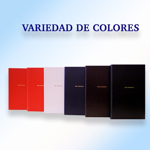 Libros corporativos colores