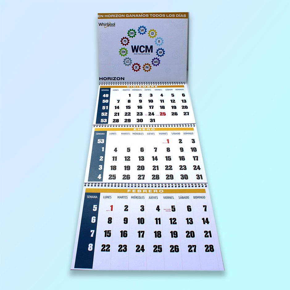 calendarios